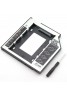 wholesale 9.5mm 12.7mm 2.5 inch 2nd Hard Drive Disk Caddy SATA3.0 SSD Bracket adapter second hdd caddy laptop
